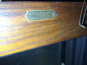 Starý ateliérový (salonní) dřevěný fotoaparát - 11