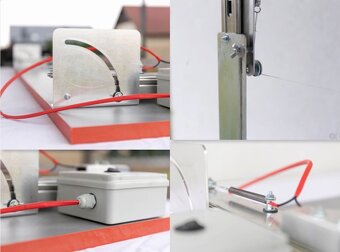 Řezačka polystyrenu 104x27cm s vertikálním drátem - 11