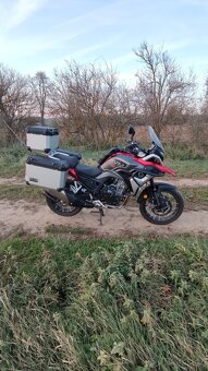 Jawa RVM 500 kufry + vyhřívané gripy - 11