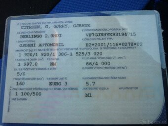 Prodám Citroen Berlingo 2,0HDI - 11