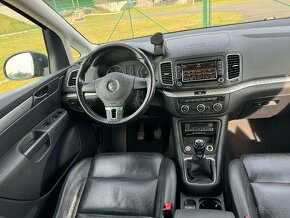 VW Sharan 2.0 tdi 2014 4x4 kůže tažné navi 6mist - 11