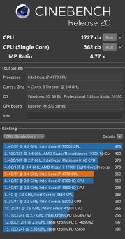 PRODÁNO Intel i7 4770 , RX 570 4GB, 16GB RAM DDR3, 256GB SSD - 11