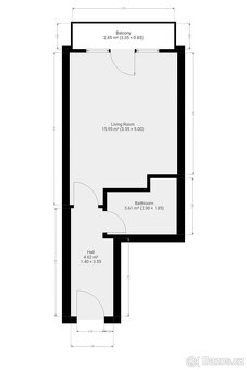 Pronájem bytu 1+kk, Silurská, Hlubočepy, 27 m2 - 11