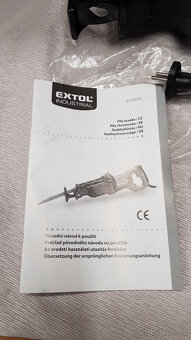 Elektrická pila ocaska Extol Industrial 1200W, NOVÁ + přísl. - 11
