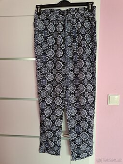 Společenské kalhoty, letni kalhoty, džíny 38/40 - 11