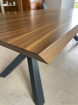 Designový jídelní stůl 240x100cm  a 8 židli - 11