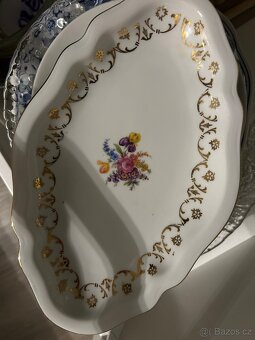 Broušené vázy talíře - 11