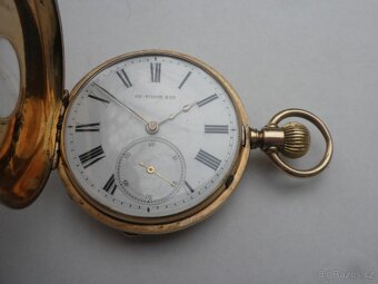 Prodám za cenu zlata CELO ZLATÉ 14K kapesní hodinky TISSOT - 11