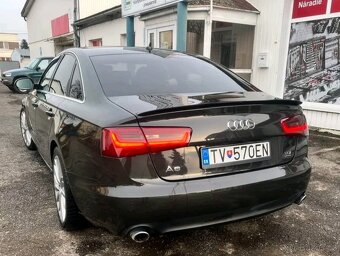AUDI A6 C7 C7.5 4G spoiler kridlo lipko na kufor - 11