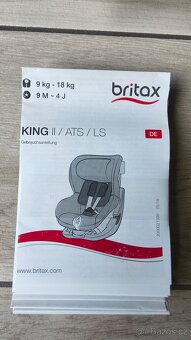 Autosedačka BRITAX  RÖMER KING II - 11