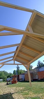 Pergola, stání na auto - 11