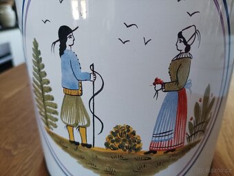 PLECHOVÁ DÓZA HB HENRIOT QUIMPER - 11