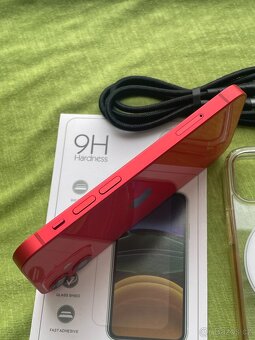 🍏 Apple Iphone 12 Mini 128GB RED 🍎 100% baterie 🔋 - 11