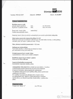 Optimalizační pila weinig dimter - 11