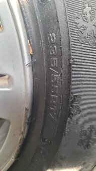 BMW ALU kola 5x120 235/55r17 zimní 8mm 2024 - 11