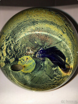 Krásná velká váza YOKAHOMA od AVeM MURANO o průměru 28,5 cm, - 11