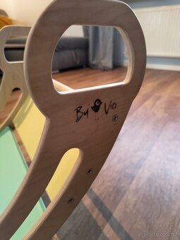 Montessori houpačka COMFORT + Skluzavka 2v1 ByVici - 11