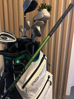 Prodám pánský golfový set DUNLOP a bag BMW Sport - 11