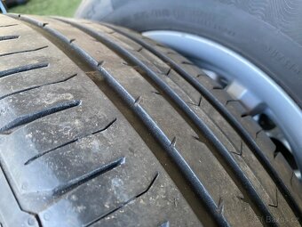 4ks ALUKOLA VW, ŠKODA, 6 1/2Jx15, ET 38 + 195/65 R 15 LETNÍ - 11