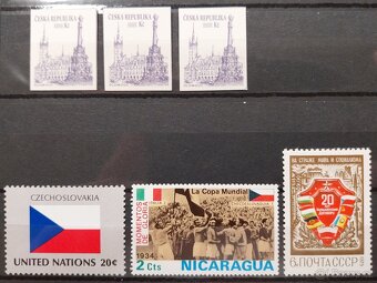 Známky ČESKOSLOVENSKO + ČESKO a iné - 11
