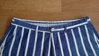 Zara pánské šortky vel. L/XL bavlna + len - 11