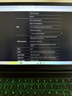 Razer Blade 15 GTX 1660 Ti - 1TB NVME - 11