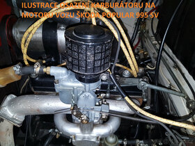 Karburátor Solex 26 po repasi - Škoda Popular, Rapid, Walter - 11