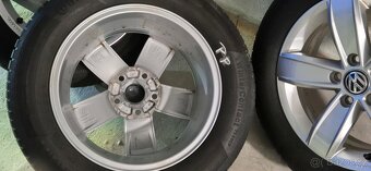 Orig. Alu disk VW 6Jx16H ET 43 včetně pneu - 11