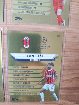 Fotbalové kartičky Match Attax 2024/25 - Golden Edge - 11