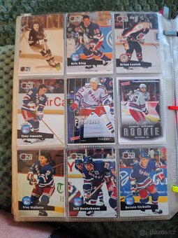 Album hokejových karet NHL 1990–1993 (cca 700 ks, Pro Set, S - 11