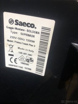 Automatický kávovar Saeco Primea touch plus - 11