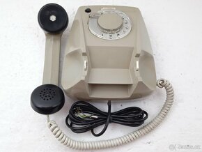 Retro telefon Tesla Bs10 1975 ČSSR - 11