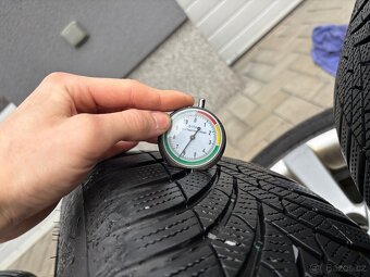 Sada kol s gumama VW original 5x112 - 11