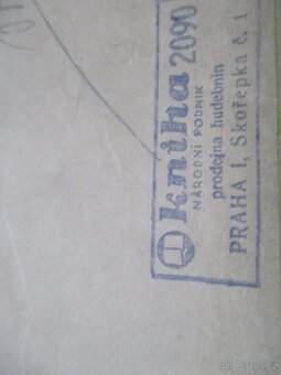 Noty na klarinet-Starožitnost - 11