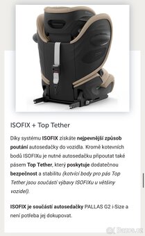 50% sleva - Cybex Pallas G2 i-Size Beige Plus 2025 - 11