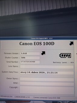 Canon 100d+18-55mm+příslušenství - 11