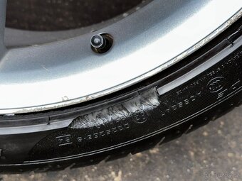 Original 2x ALU kolo Audi 20" 9J ET37 pneu 265/35/R20 - 11