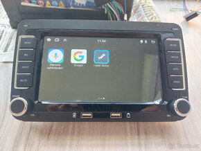 Autorádio 2DIN,RDS 4gb+64gb lcd 7,ANDROID 13, VW,ŠKODA,SEAT - 11