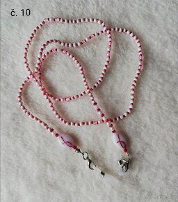 Korálky na brýle a roušky - 11