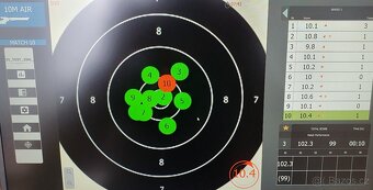 SETA SCORE 10 - elektronický terč pre vzduchové disciplíny - 11
