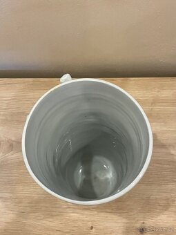 Ručně točená porcelánová mísa a váza Jany Molovčákové-Marešo - 11