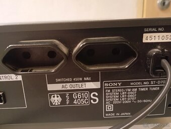 Midi tuner Sony ST-707 - 11