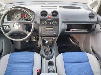 Volkswagen Caddy 1.9 TDi 77 kw BJB, 1.majitelka, velmi pěkný - 11