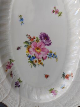 Luxusní porcelánovi servírovací talíře Pirkenhammer Rococo - 11