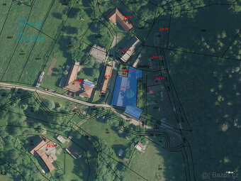 Prodej RD se stodolou, Újezd u Tišnova, pozemek 844m2 - 11
