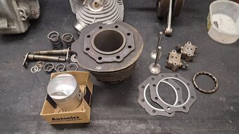 Motor NSU OSL 351 - hlinikova hlava - 11