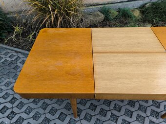 Art Deco jídelní rozkládací stůl Jindřich Halabala - 11