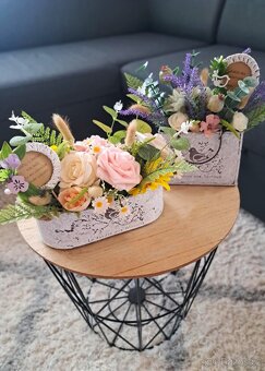 Dekorace květinové věnce flowerboxy - 11