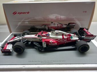 2x F1 SAUBER ALFA ROMEO C40 2021 KIMI RAIKKONEN SPARK 1:18 - 11