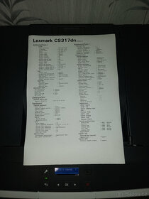 Prodám Tiskárnu Lexmark CS317dn - 11